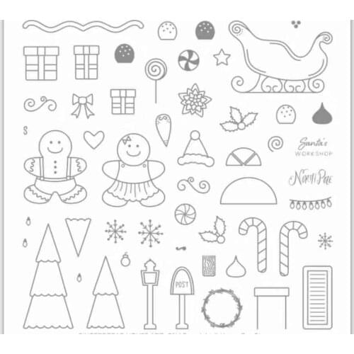 Gift transparent Clear Silicone Stamp/Seal for DIY scrapbooking/photo album Decorative clear stamp sheets B0349