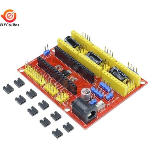 CNC Shield V4 Engraving Machine Compatible With Nano 3.0 / A4988 Driver Expansion Board Module For the 3D Printer Diy Kit I2C