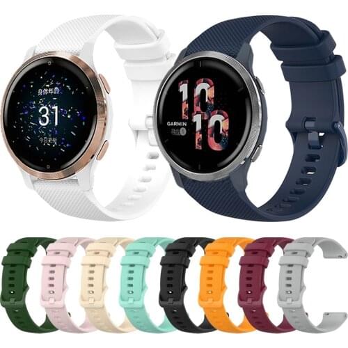 Bracelet For Garmin Venu 2S 2 Strap Replacement Silicone Watchband For Garmin Vivoactive 4S 4 Venu2S Venu2 Vivoactive4 S Correa