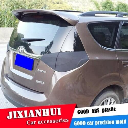 For JAC Heyue RS Spoiler 2008-2015 Jianghuai Heyue RS S-k Spoiler ABS plastic Material Car Rear Wing Color Rear Spoiler