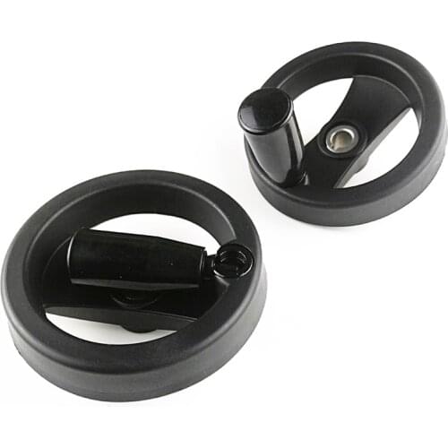 Technopolymer Two Spokes handwheel 10*100 OR 12*100