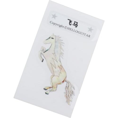 Universal Headstock Inlay Sticker Decal Electric Guitar Head Sticker Accessories