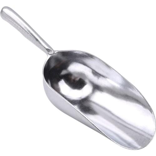 1Pc Stainless Steel 60/120/240 oz Ice Shovel Food Flour Candy Scoop Ice Cream Spoon Bar Commercial Kitchen Tools