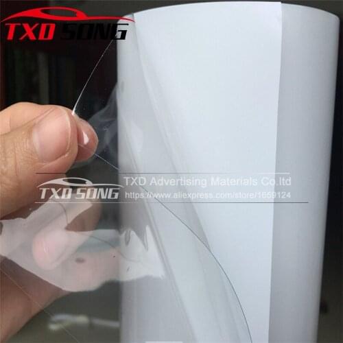 38CM X 15Meters/Roll Rhino Skin Car Bumper Hood Paint Protection Film styling Vinyl Clear Transparence Film
