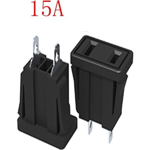 5 pieces/lot AC power supply wiring socket card wiring plug a large and a small hole DB-6C