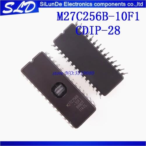 Free Shipping 10pcs/lot M27C256B-10F1 M27C256B 27C256 DIP-28 new and Original in stock