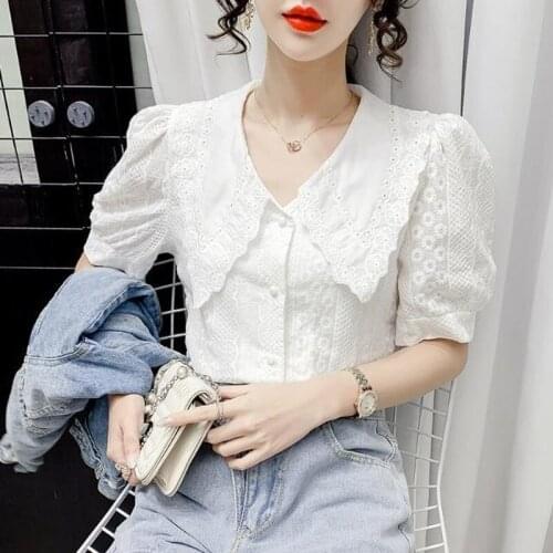 Blouses Women 2021 Shirts Button Lapel Cardigan Top Lady Loose Long Sleeve Oversized Shirt Womens Blouses Autumn Blusas Mujer