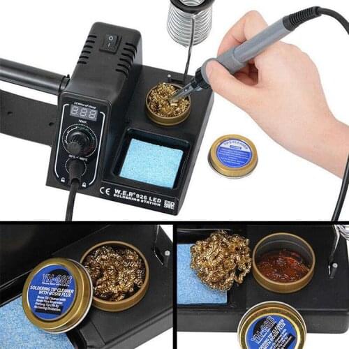 60W 926LED Electric Soldering Iron Station Solder 90-480 Celsius Temperature Adjustable Soldering Station Iron
