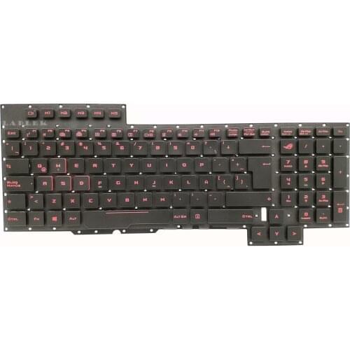 New Latin-Spanish Backlit Teclado for Asus GX700 GX700VO G701VI G701VO G701VIK keyboard