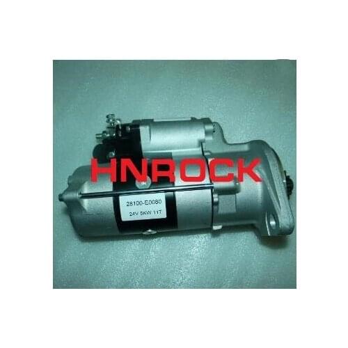 NEW 24V STARTER 28100-E0080 28100-2891A 0365-502-0013 0365-502-0017 0365-502-0141 FOR HINO