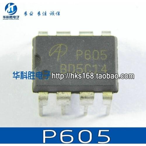 Original 10pcs/ P605 AOP605 DIP-8