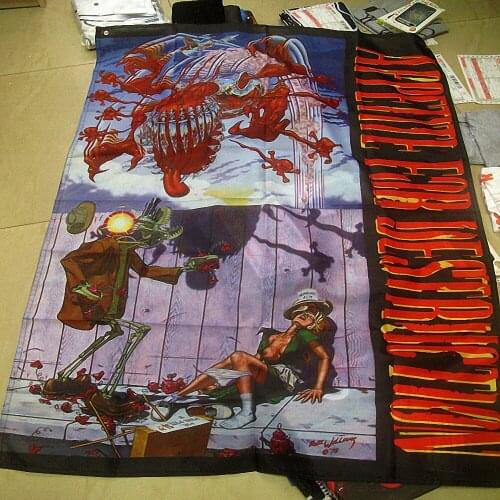 Rock Band Reggae Hip Hop Heavy Metal Music Poster Banner Flag Tapestry Wall Hanging Concert Music Festival Party Home Decor A2