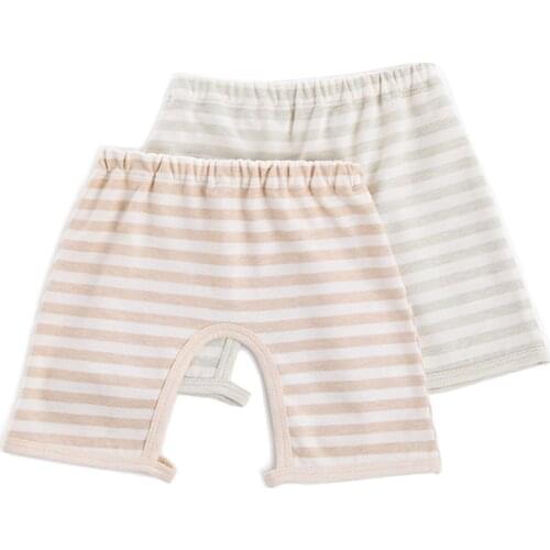 Newborn Baby Pants with Open Crotch Colored Cotton Spring Summer Trouser Boys Children Leggings Girls Toddler Clothes 0-24M