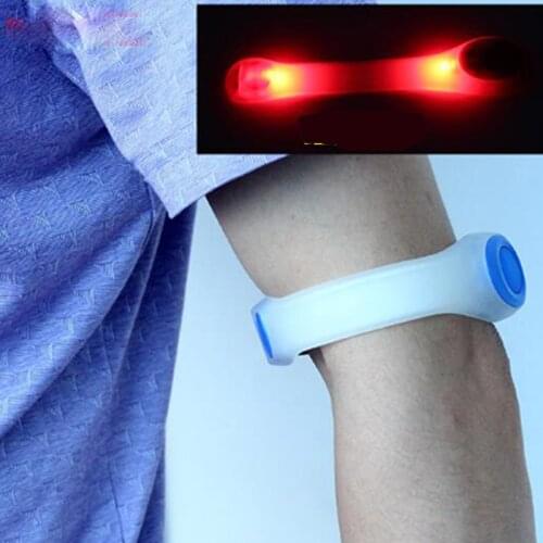Glow Party Supplies Reflective Safety Belt Arm Strap Night Cycling Running LED Armband Light Glow/Neon/Led Party Bracelet