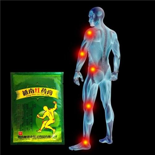 Body Pain Relief Patch Vietnam Red Tiger Plaster for Joint aches Relieve Pain Balm 8Pcs Analgesic Rheumatoid Arthritis Bone Spur