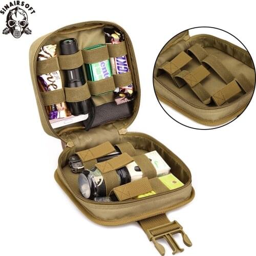 SINAIRSOFT Outdoor Tactical Medical Bag Multi Purpose Medical Emergency Kit High Quality Leggings Emergency Case Survival Kit