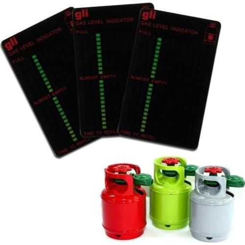 1pcs Magnetic Gas Cylinder Tool Gas Tank Level Indicator Propane Butane LPG Fuel Gauge Caravan Bottle Temperature Measuring
