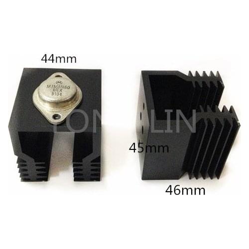1PCS FET Heat sink/Solid State Relay heat sink/SSR heat sink/Aluminum 44*46-45