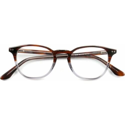 Acetate Handmade Retro Glasses Frame Men Women Optical Fashion Computer Eyeglasses 50183