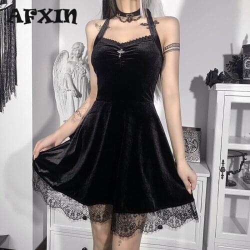 Модные платья-трапеции AFXIN China At AliExpress