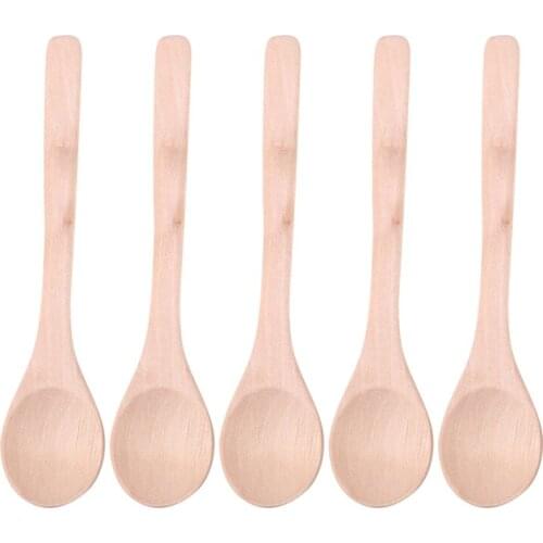 Promotion! 5PC Small Wooden Spoons Kit Arts and Crafts Creative Pack