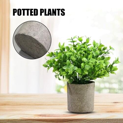Pool Accessories Simulation Artificial Flowers Pulp Potted Plants Diy Plastic For Home Balcony Garden Decoration Tn88