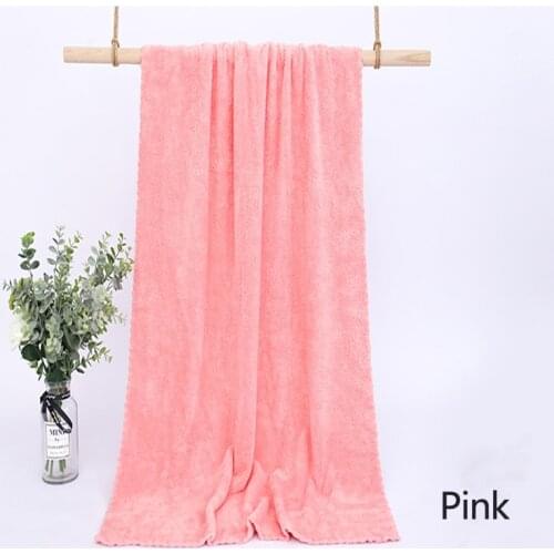 Bath Towel Microfiber Thickening Soft And Comfortable Super Absorbent Nano Material Pure Cotton High-grade Soft Bath Towel Y1009