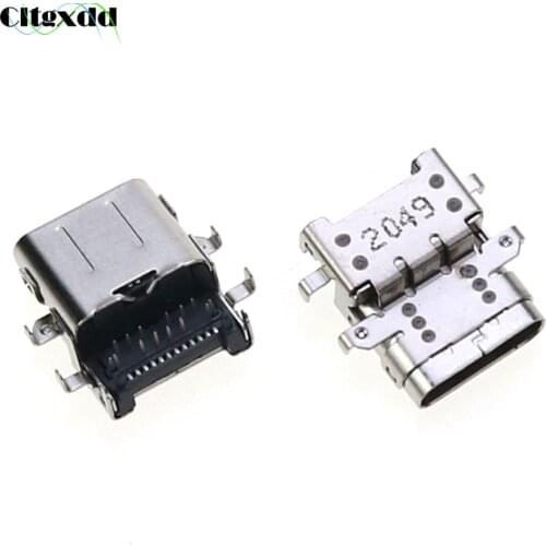 Cltgxdd 1PCS USB Type-C DC Power Port Charger Connector Port For Lenovo ThinkPad E490 R490 E580 E585 USB Type C DC
