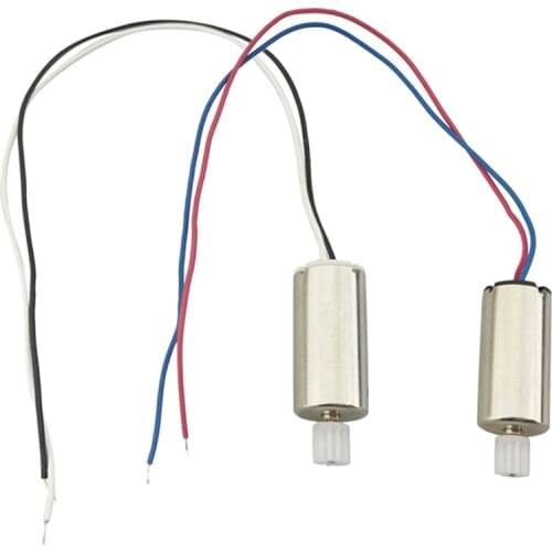 2pcs CW CCW Motor Electrical Machine for SYMA X23 X23W RC Drone Part Accessories Mоторчик syma x23w