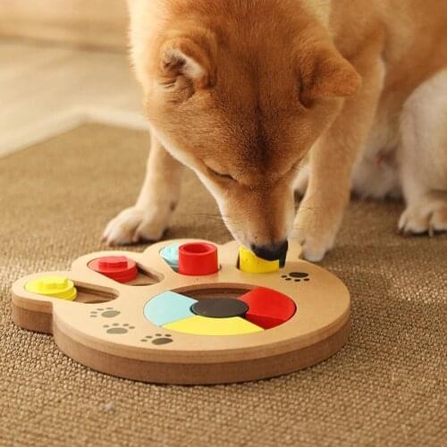 Dog Puzzle Toys Increase IQ Interactive Slow Dispensing Feeder Pet Cat Puppy Training Games FeedingFeeding Food Intelligence Toy