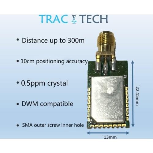DWSMA1000 Distance Module DWM1000 Upgraded UWB Indoor Location and Ranging