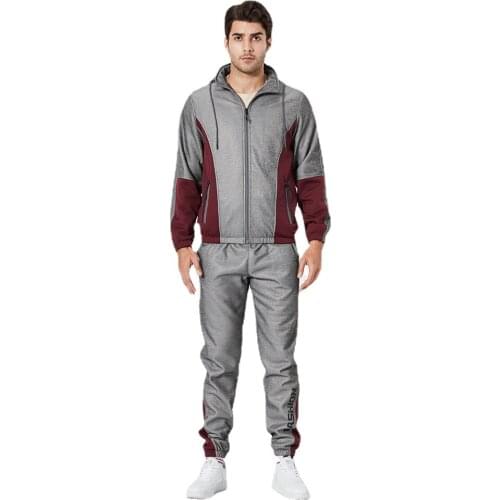 2021 Mens Suits Spring and Autumn New Loose Color Matching Sweater Suit Casual Fashion Mens Clothing Streetwear High Quality