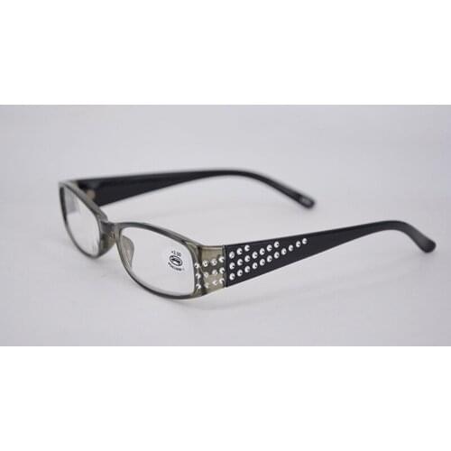 Women Fasshion Diamond Design Reading Glasses Magnifier Hot Sell Female Presbyopia Spectacles Grandmother Eyeglasses +1.0~+3.5