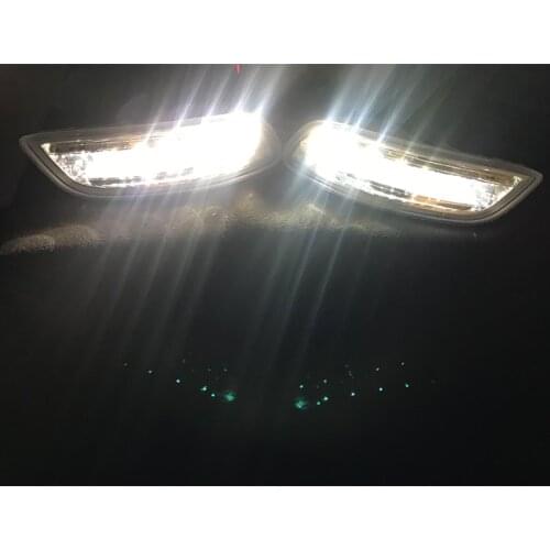 A pair Led Daytime Running Light For Toyota Altis Wish Camry Surf Made in Taiwan 1999 2000 2001 2002 2003 2004 2005 2006 2007