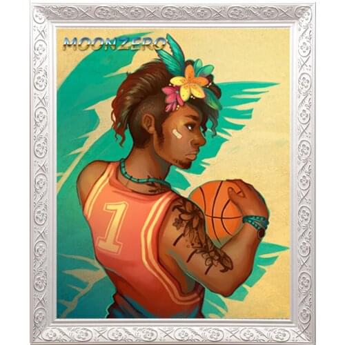 Needlework DIY Diamond Painting Embroidery Portrait Cross Stitch Square Drill Full Rhinestone Home Decor Handicraft Hobby