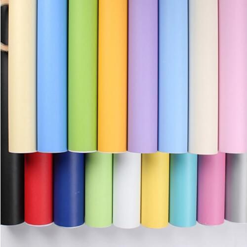 0.4x5M PVC Self Adhesive Bedroom Warm Wallpaper Princess Kids Room Matte Vinyl Waterproof Background Home Decor Wall Stickers