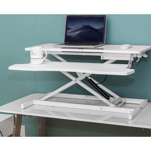 Foldable Laptop Computer Table Adjustable Height Sit Stand Table Lifting Computer Table For The Sedentary Strong Bearing 25kg