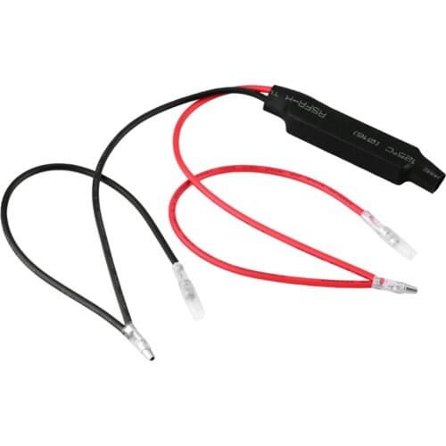 Universal Motorbike Electronic LED Turn Signal Bulb Flasher Relay 10W 10ohm