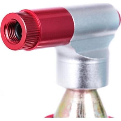 WHEELUP bicycle pump CO2 mini pump method mouth inflatable portable road mountain bike pump aluminum bicycle equipment