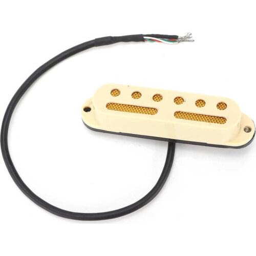 Electric Guitar Pickup Guitar Sound Transducer Single Coil for Instrument Parts Replacement for Guitarist