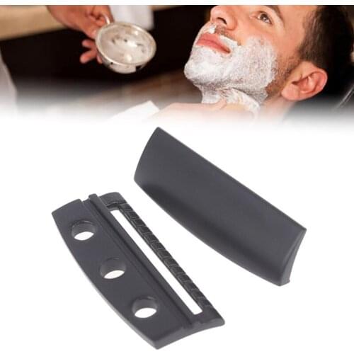 1Pcs Single Edge Black Safety Razor Replacement Head Closed Comb Shaving Tools