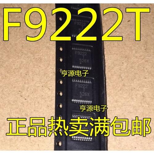 10pieces F9222 F9222T UPD78F9222MC(T) TSSOP-20