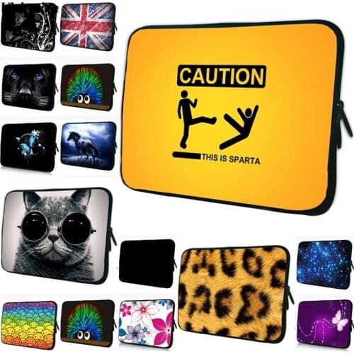 Prints 7 Inch Netbook Case 15 17 13.3 11.6 14 Ultrabook Laptop Sleeve Bags 15.6 12 17.3 10.1 10 Zipper Cover For iPad Air Asus