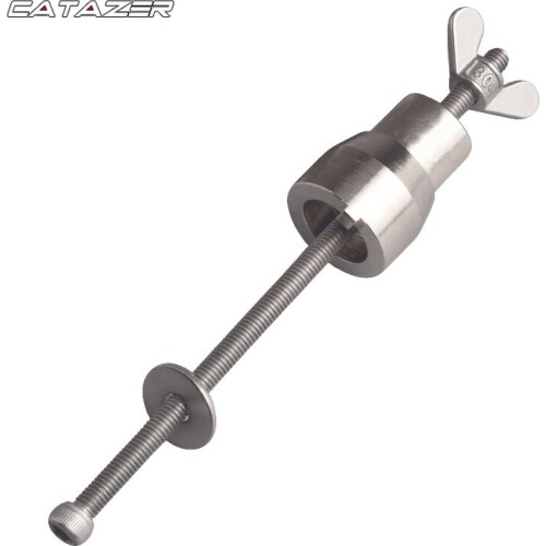 Catazer Sleeve Mountain Bike Road Bike Wheel Hub Remover Repair Tool Stainless Steel Bike Wheel Hub Bearing Removal Tool