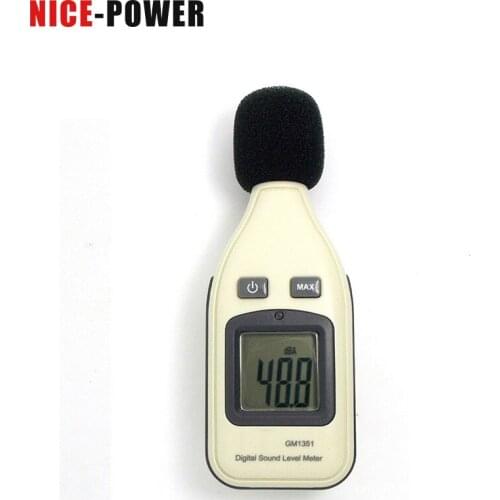 New High precision Digital Sound Level Meter Noise db Meter Measuring GM1351/GM1352 Noisemete Decibels Application of Various