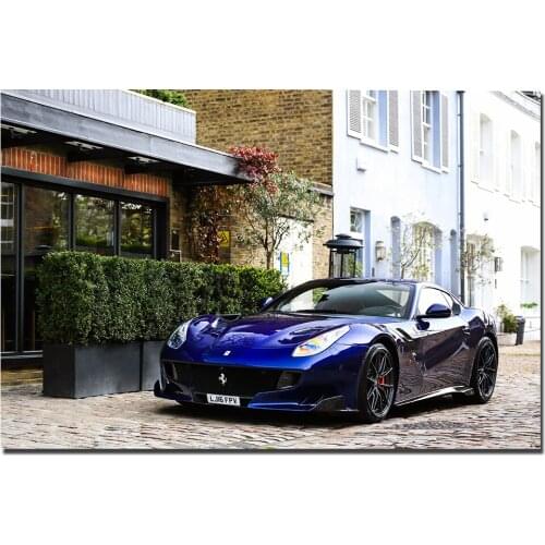 F12berlinett Supercar Poster Canvas Prints Paintings Wall Art for Home Decor