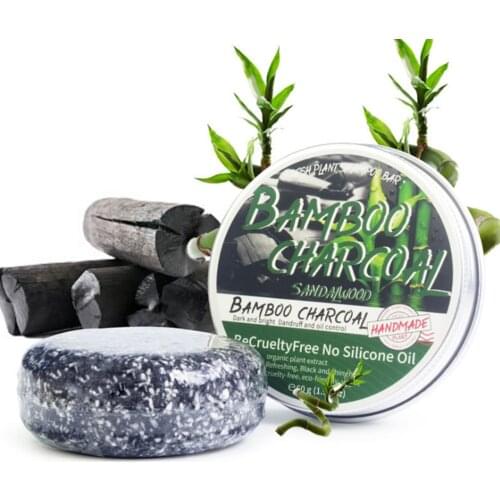 Handmade 60g Organic Solid Hair Shampoo Bar Soap Oil Control for Dry Hair