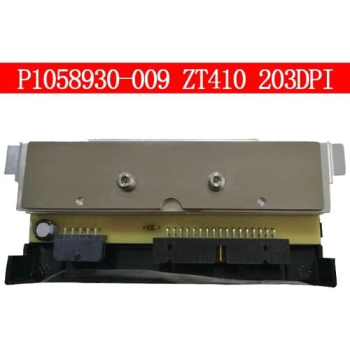 Barcode Label printer head zt-410 new original thermal barcode print head For Zebra ZT410 203DPI Thermal Printhead P1058930-009