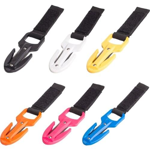 Portable Diving Line Cutter with Underwater Scuba Dive Mini Knife Line Cutter with Strap Storage Pouch