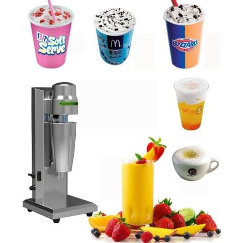 Commercial milk tea mixer single head milkshake machine Drink Mixer Blender milk shaker Milk bubble mixing machine